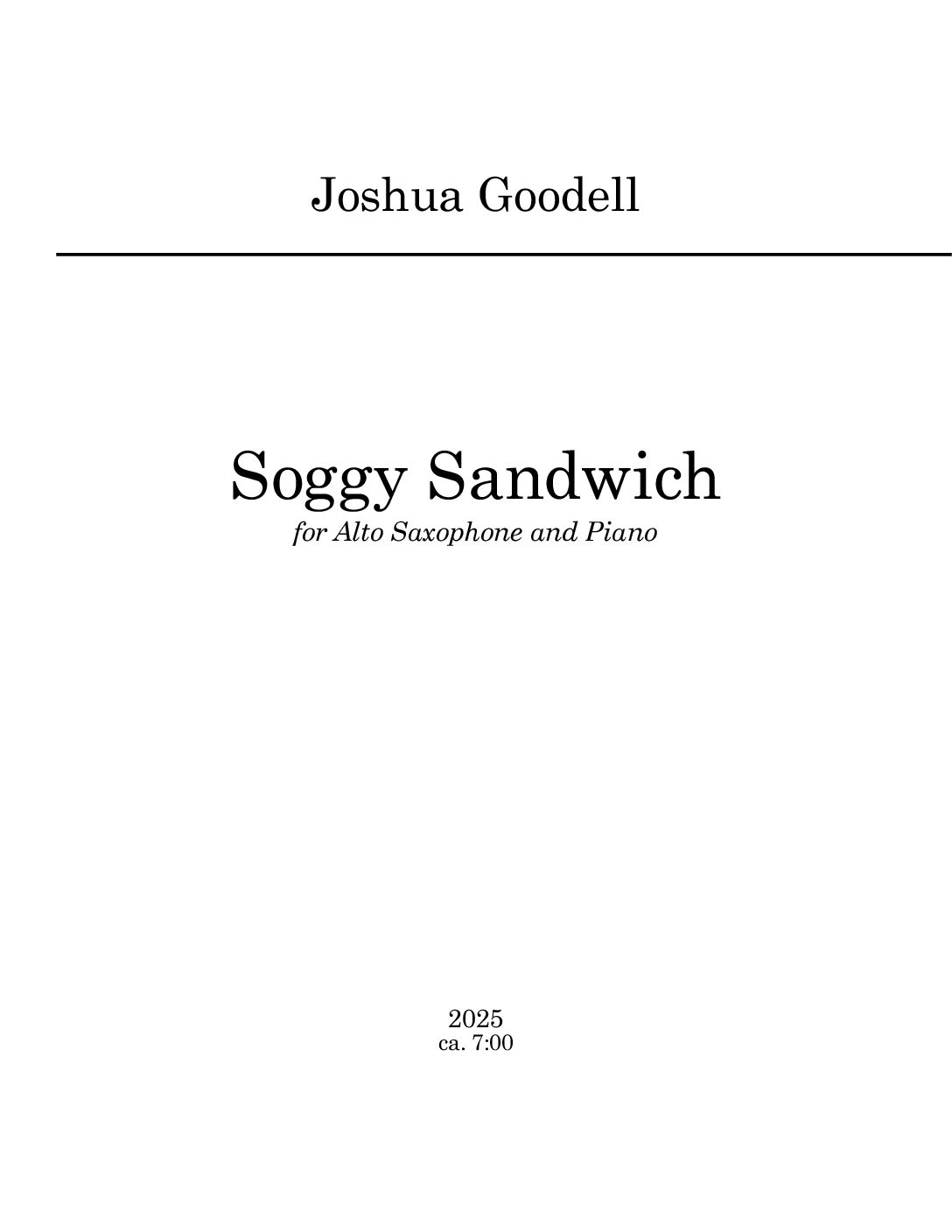 Soggy Sandwich